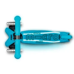 Micro potkulauta - Mini Deluxe Glow LED Plus, turk