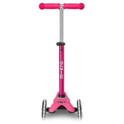 Micro potkulauta - Mini Deluxe LED, pinkki