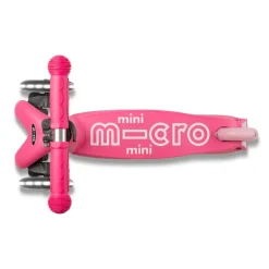 Micro potkulauta - Mini Deluxe LED, pinkki