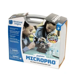 MicroPro-mikroskooppi salkussa