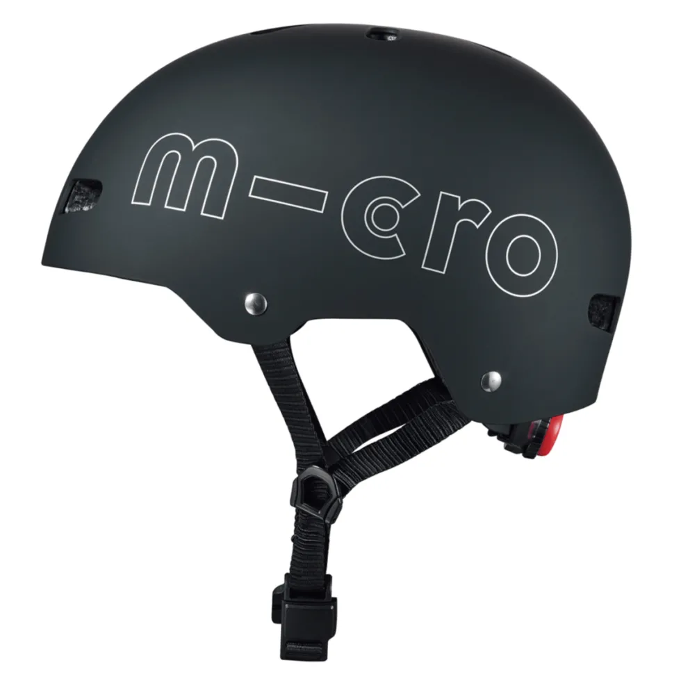 Micro pyöräilykypärä - Musta, 58-61 cm
