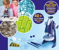 Mikroskooppi 100-450x - Sis. testejä
