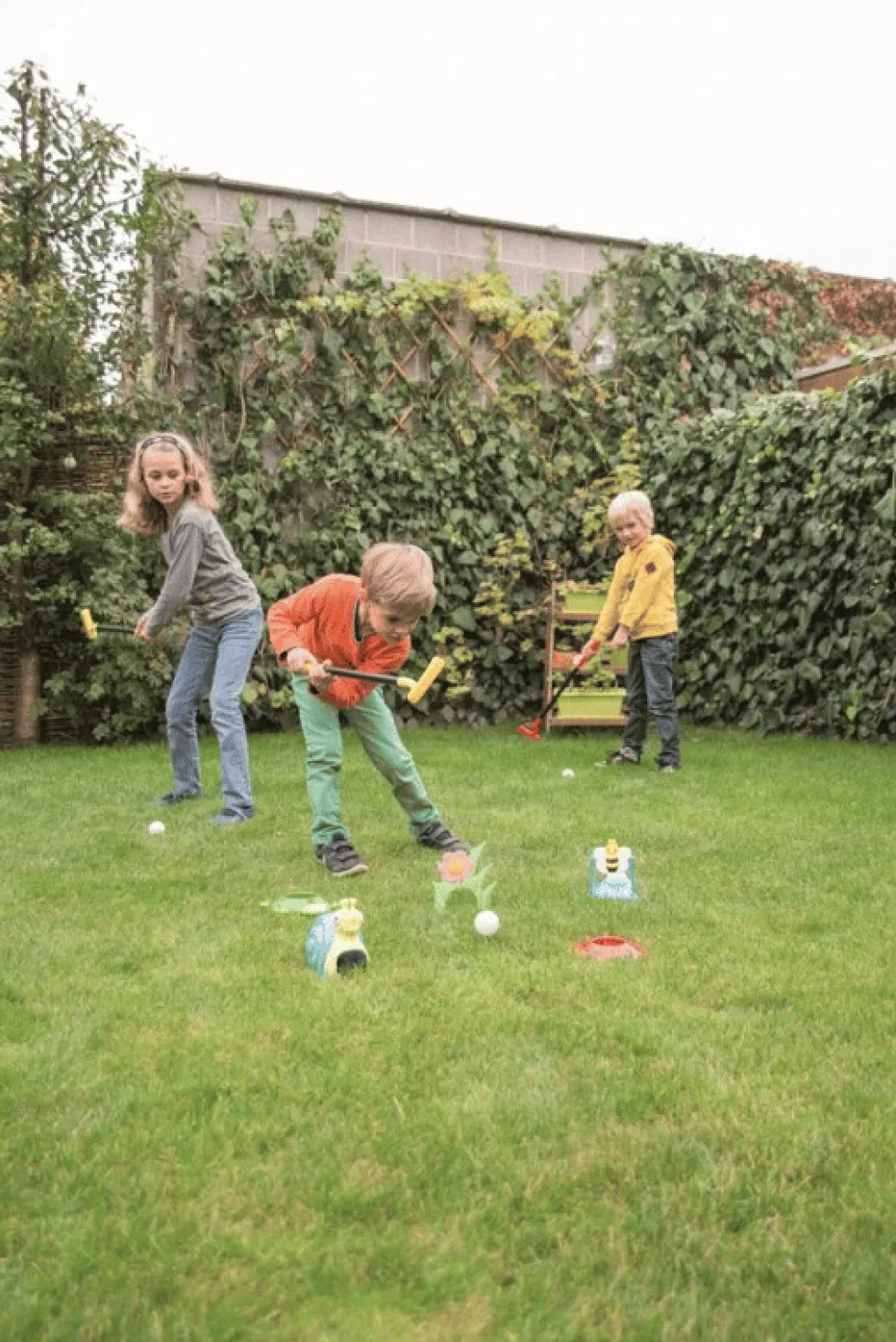 Minigolfsetti kotipihalle