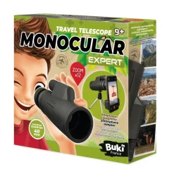Monokulaarikiikari 12x (sis. älypuhelinadapterin)