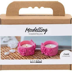 Muovailusetti – Kukalliset tuikkukipot, 2 kpl