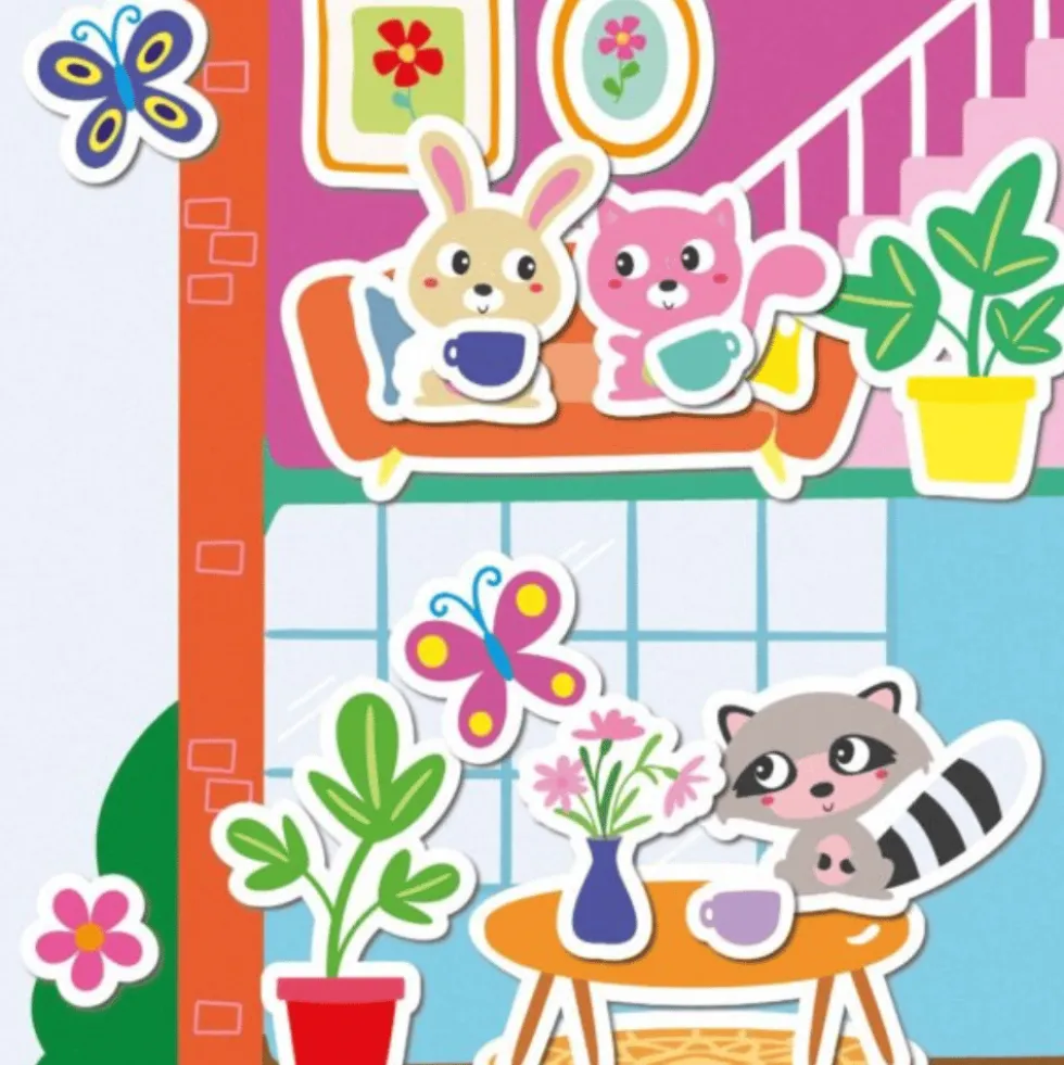 My First - Juliste tarroilla - Minun taloni