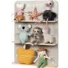 Nalle-hotelli - Wall of Friends (harmaa/luonnonv.)