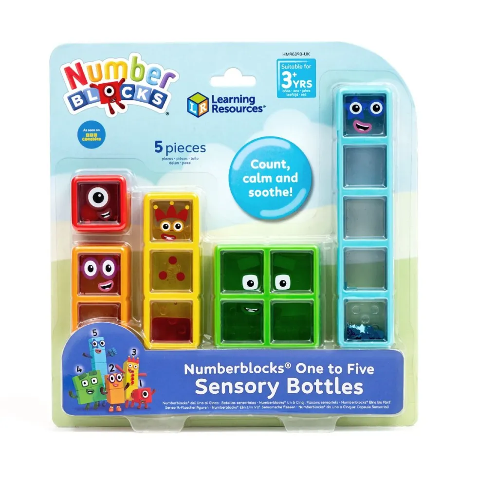 Numberblocks-aistipullot - Yhdestä Viiteen