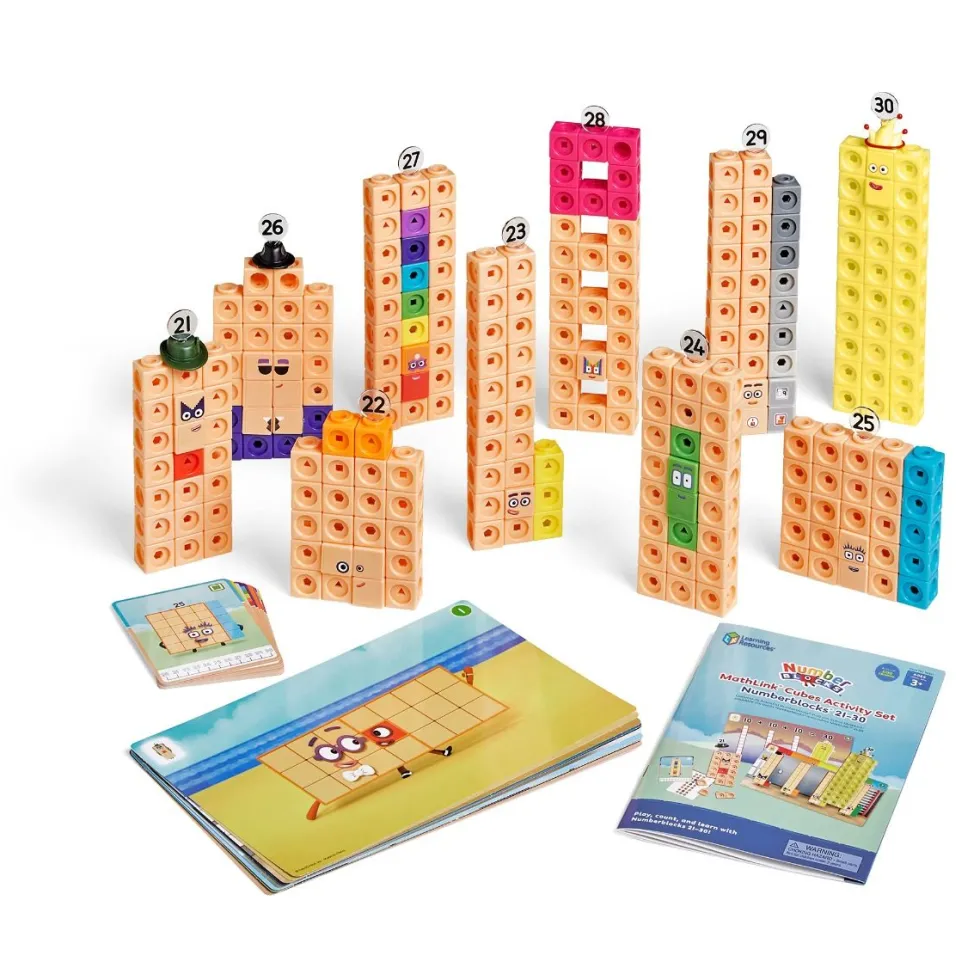 Numberblocks aktiviteettisetti - Numerot 21-30