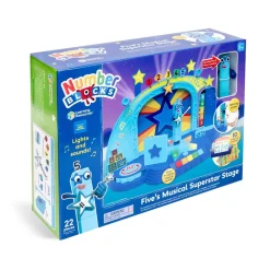 Numberblocks-aktiviteettisetti - Supertähdet lava