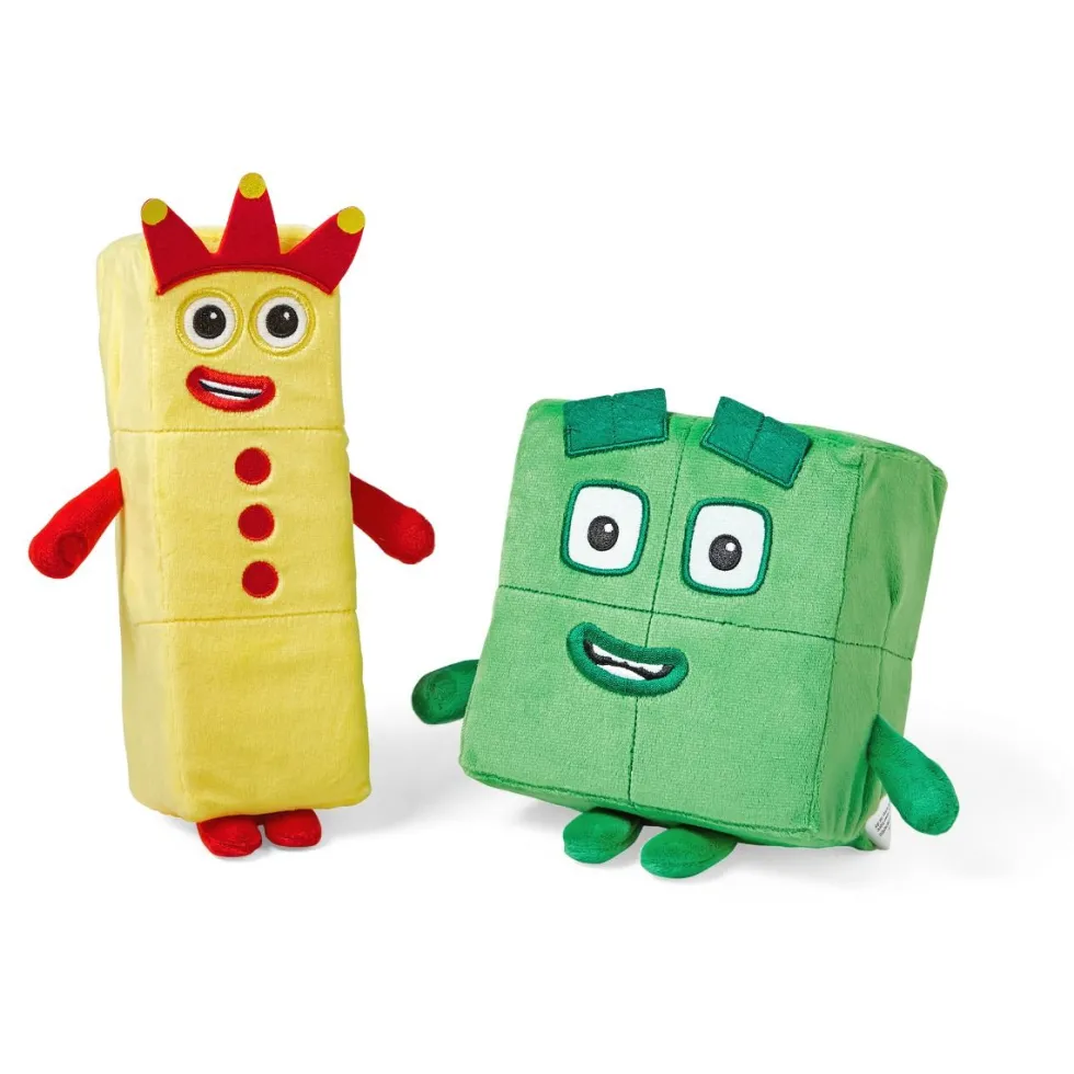 Numberblocks-pehmo - Kolme ja Neljä