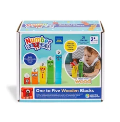 Numberblocks - Viisi kaverusta (puuta)