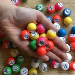 Numerolotto-tarvikkeet - Numeropallot, 90 kpl