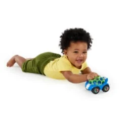 Oball - Rattle & Roll -auto, sininen