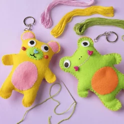 Ompelua aloittelijoille – Nalle-avaimenperät