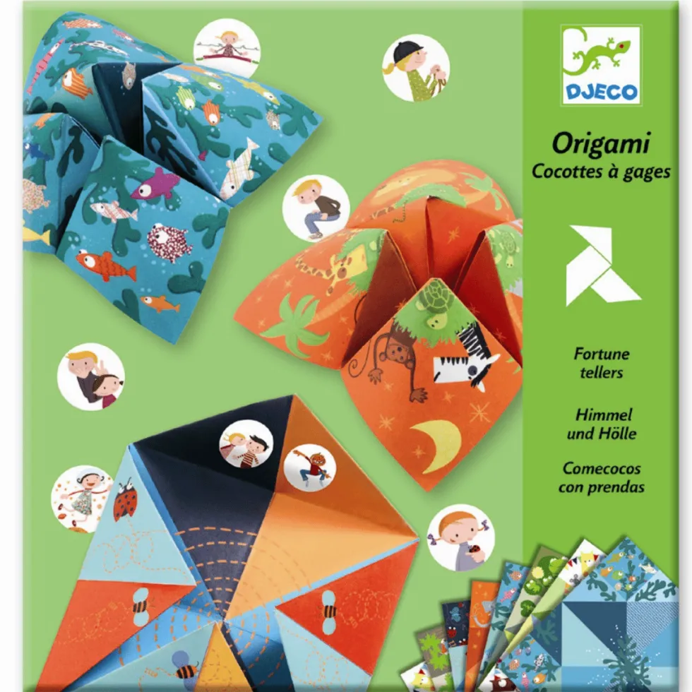 Origami - Taitteluleikki eläinaiheilla