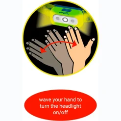Otsalamppu liikeanturilla