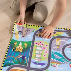 Palapeli - Maailman ympäri, 48 palaa, sis. 2 autoa