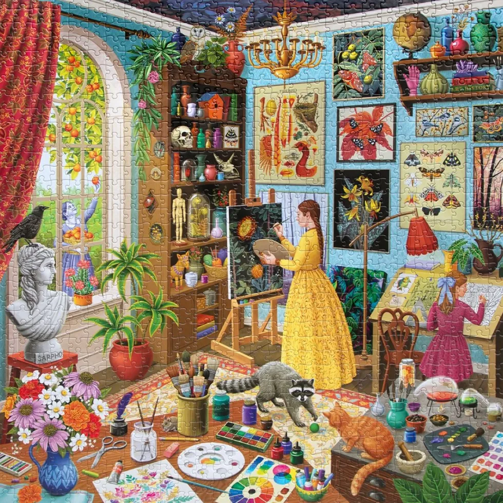 Palapeli, 1 000 palaa – Alchemist's Art Studio