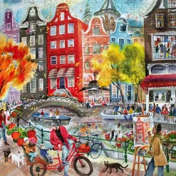 Palapeli, 1 000 palaa – Artists in Amsterdam
