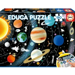 Palapeli, 150 palaa – Aurinkokunta