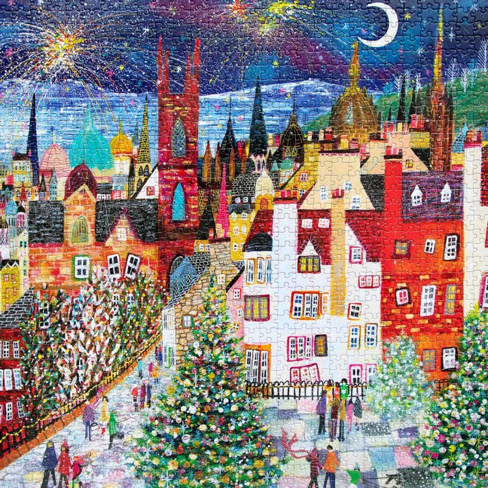Palapeli, 1 000 palaa – Joulu Edinburghissa