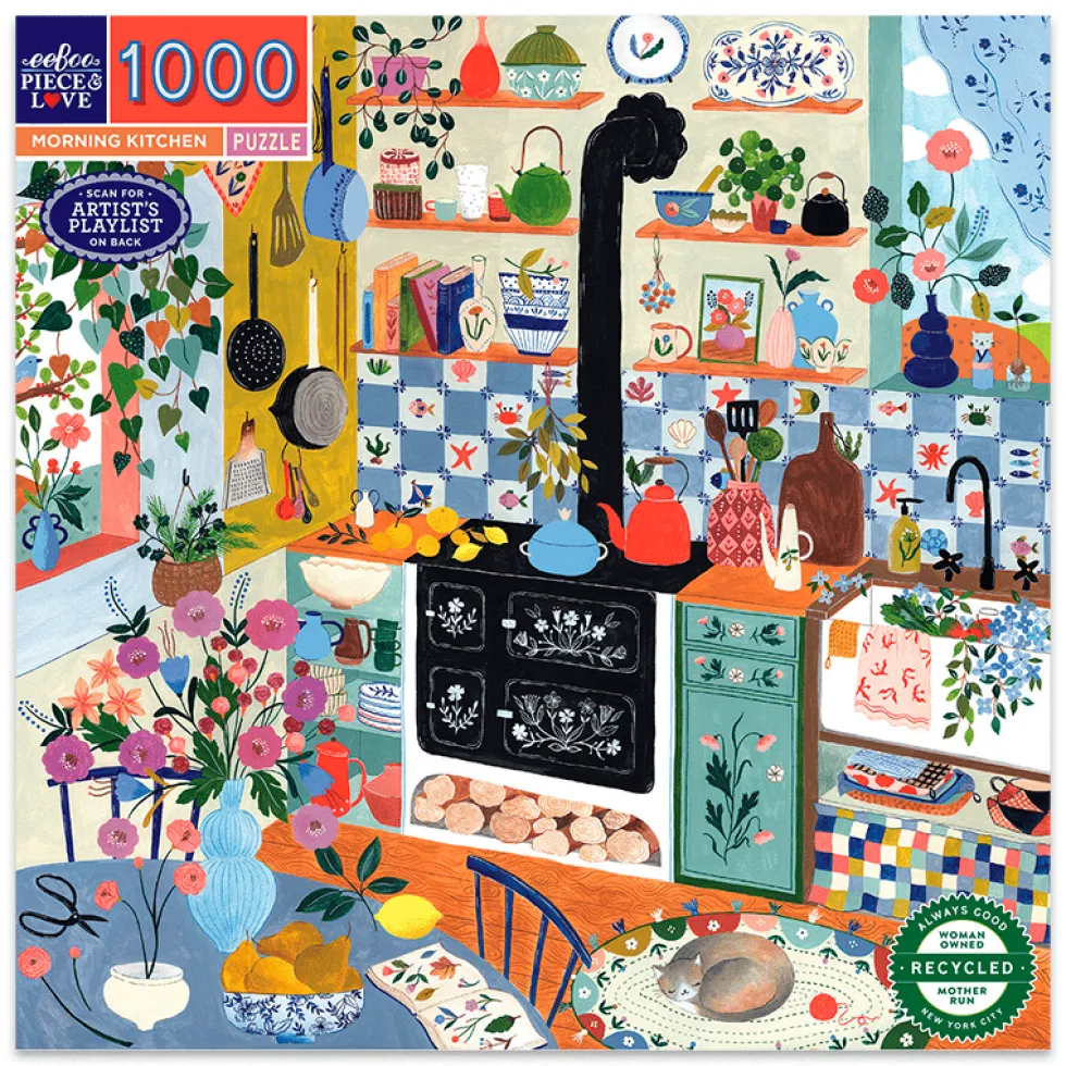 Palapeli, 1.000 palaa - Morning kitchen