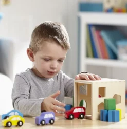 Palikkalaatikko, geometriset palikat