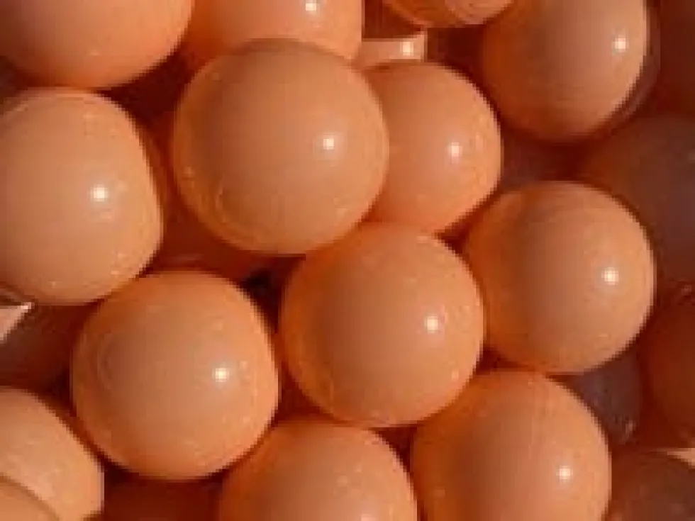 Pallomeripallot Ø7 cm - Appelsiini, 100 kpl