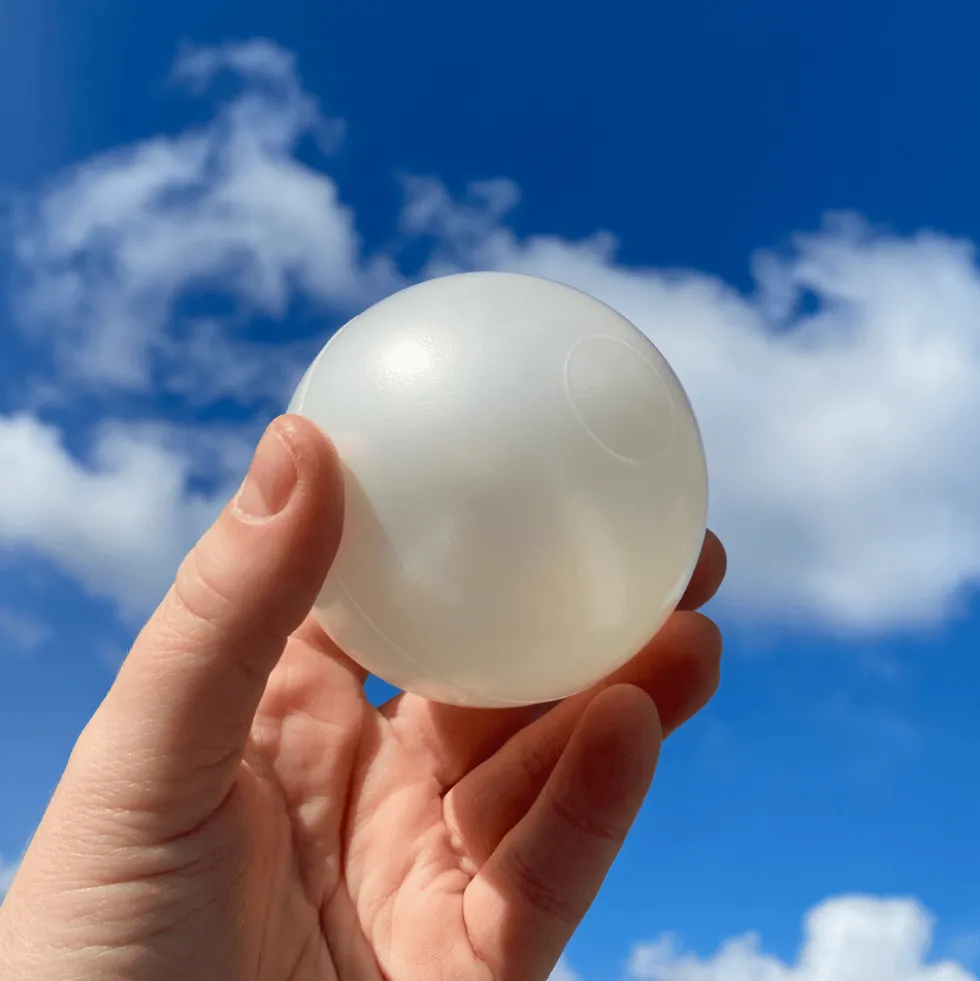 Pallomeripallot Ø7 cm - Champagne, 100 kpl