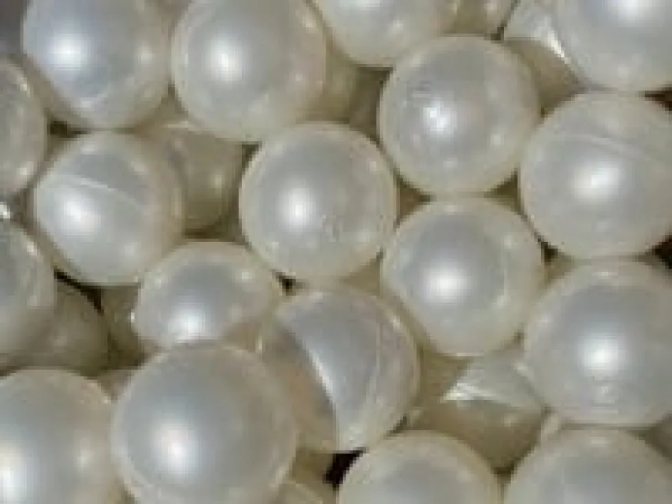 Pallomeripallot Ø7 cm - Champagne, 100 kpl