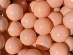 Pallomeripallot Ø7 cm - Persikka, 100 kpl