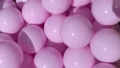 Pallomeripallot Ø7 cm - Vaaleanpunainen, 100 kpl