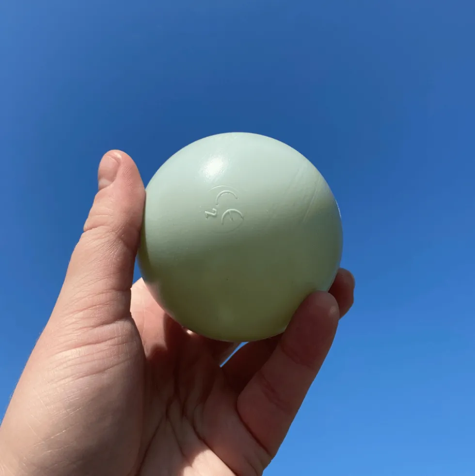 Pallomeripallot Ø7 cm - Vihreä, 200 kpl