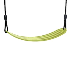 Pehmeä keinu 67x14 cm - Lime (mustat köydet)