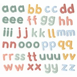 Pienet silikonikirjaimet a-z, 57 kpl