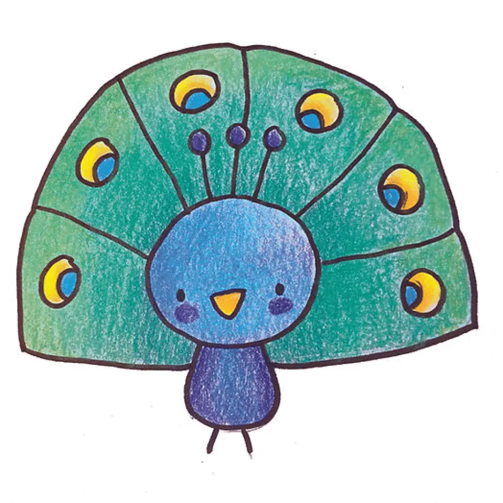 Piirustusopas – Eläimet (alk. 4 v)