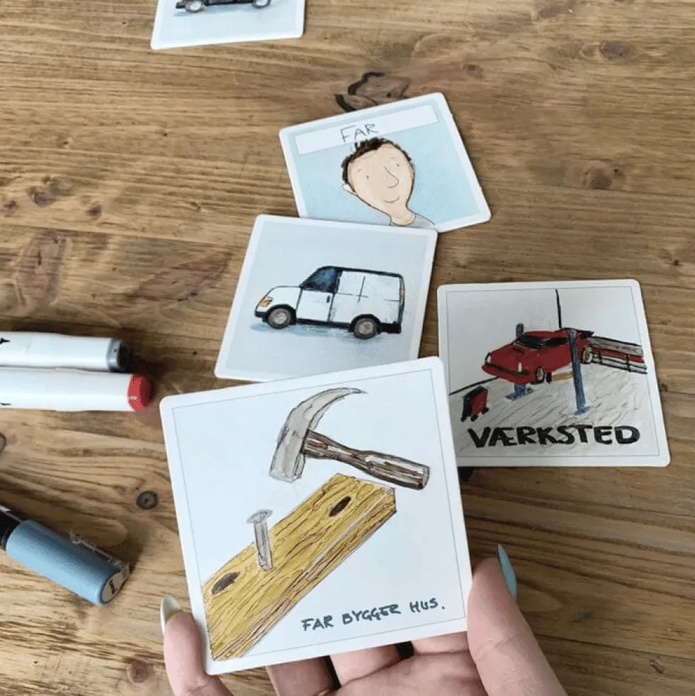 Piktogrammi lisäkuvat - Piirrä itse, 30 kpl