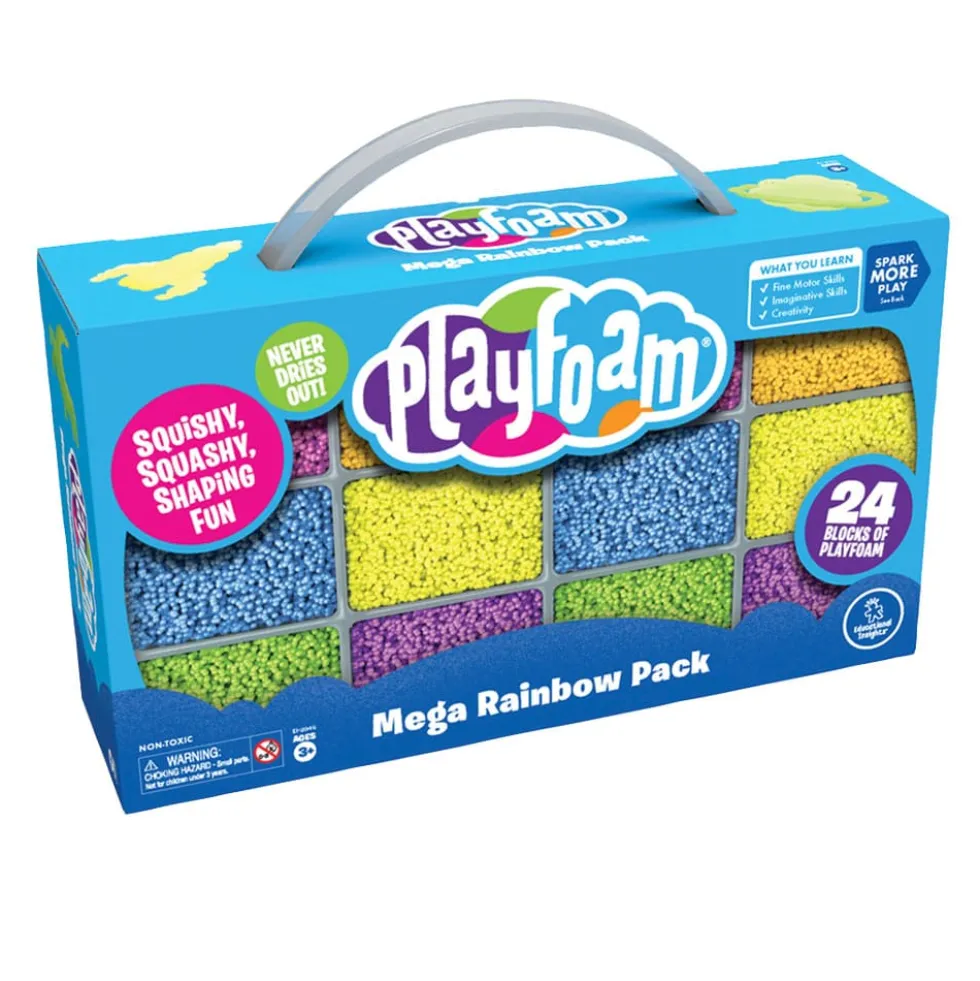 Playfoam Glitter + Glow in the dark - 24 purkkia