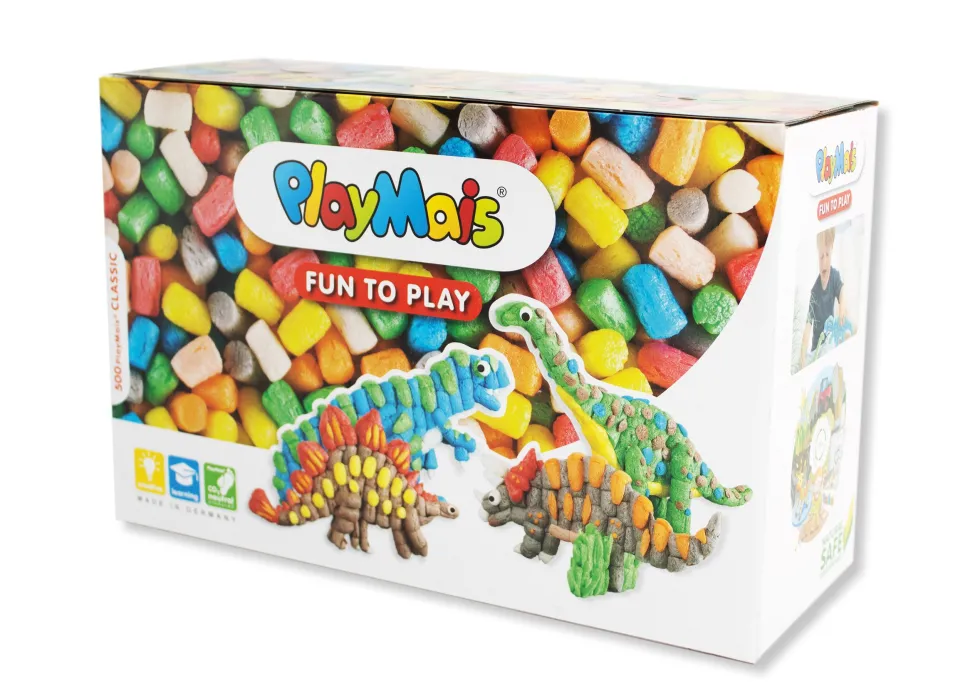 PlayMais Classic Fun To Play - Dinosaurus, 500 kpl