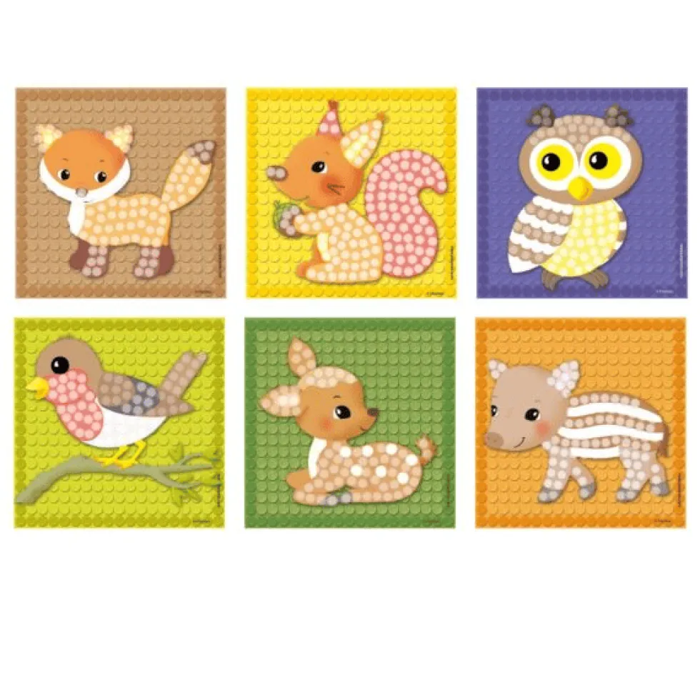 PlayMais Mosaic Little - Metsäneläimet, 2300 kpl