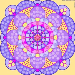 PlayMais Mosaic Trendy - Mandala, 3000 kpl