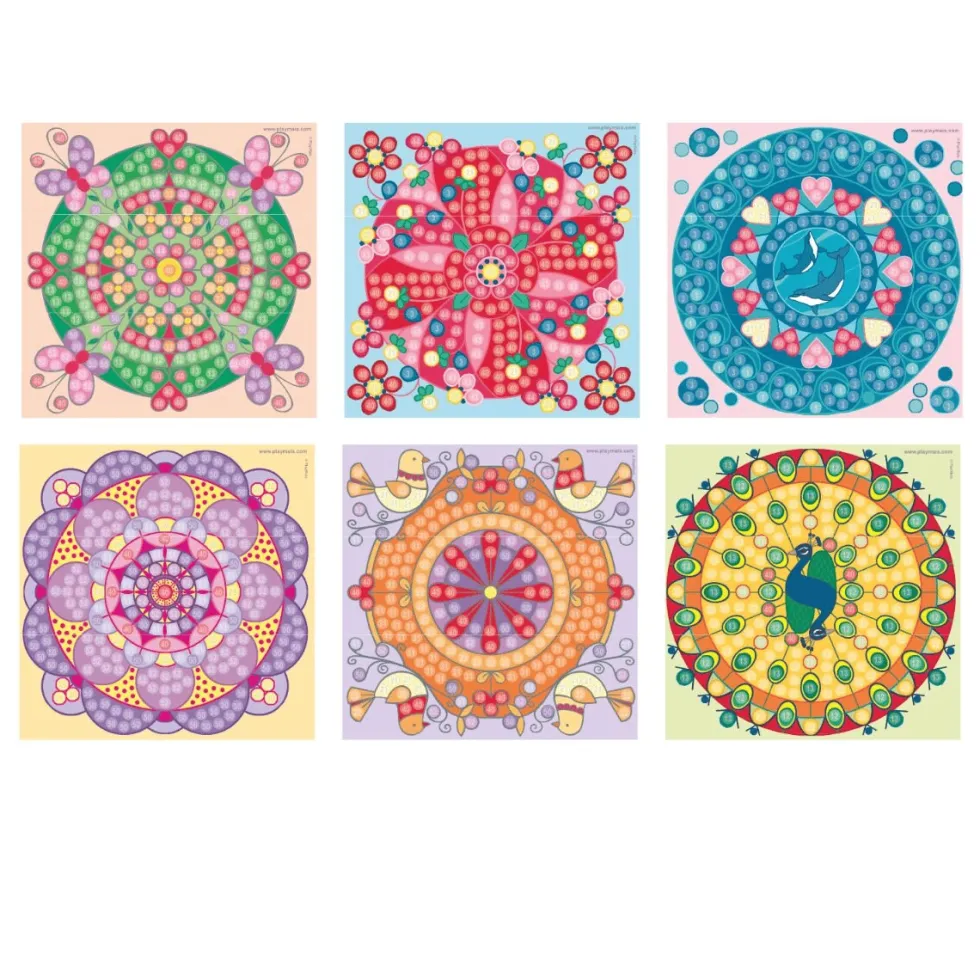 PlayMais Mosaic Trendy - Mandala, 3000 kpl