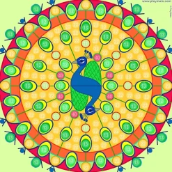 PlayMais Mosaic Trendy - Mandala, 3000 kpl
