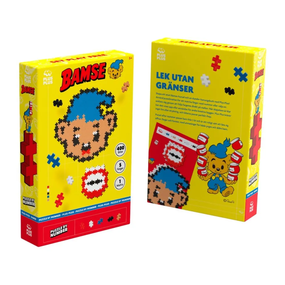 Plus-Plus – Bamse & Voimahunaja, 400 kpl