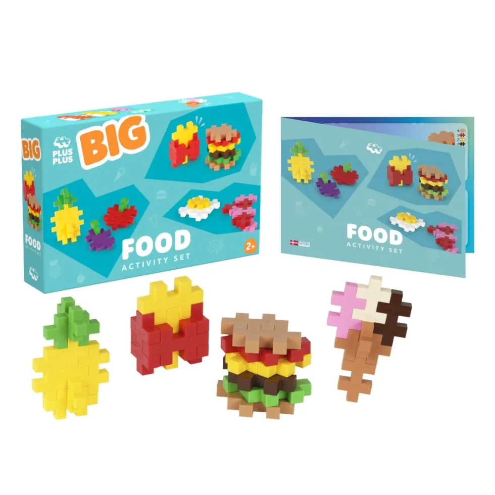Plus-Plus BIG aktiviteettisetti – Ruoka, 50 kpl