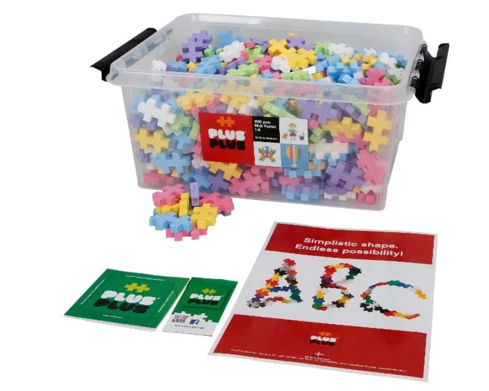 Plus-Plus Education BIG Pastelli - 600 kpl