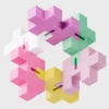 Plus-Plus - HEXEL Bubblegum