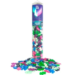 Plus-Plus-palat putkessa - Revontuli-Mix, 240 kpl