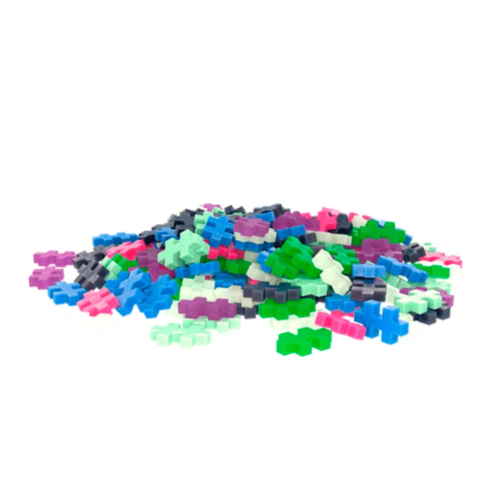 Plus-Plus-palat putkessa - Revontuli-Mix, 240 kpl